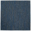 TEPPICHFLIESE 50/50 cm  in Blau, Grau  - Blau/Grau, Basics, Textil (50/50cm)