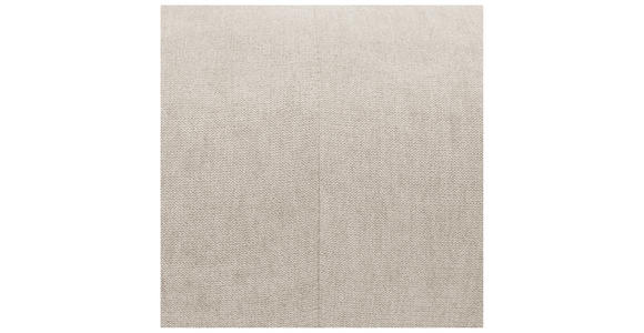 ECKSOFA Beige Velours  - Beige/Schwarz, KONVENTIONELL, Textil/Metall (226/155cm) - Carryhome