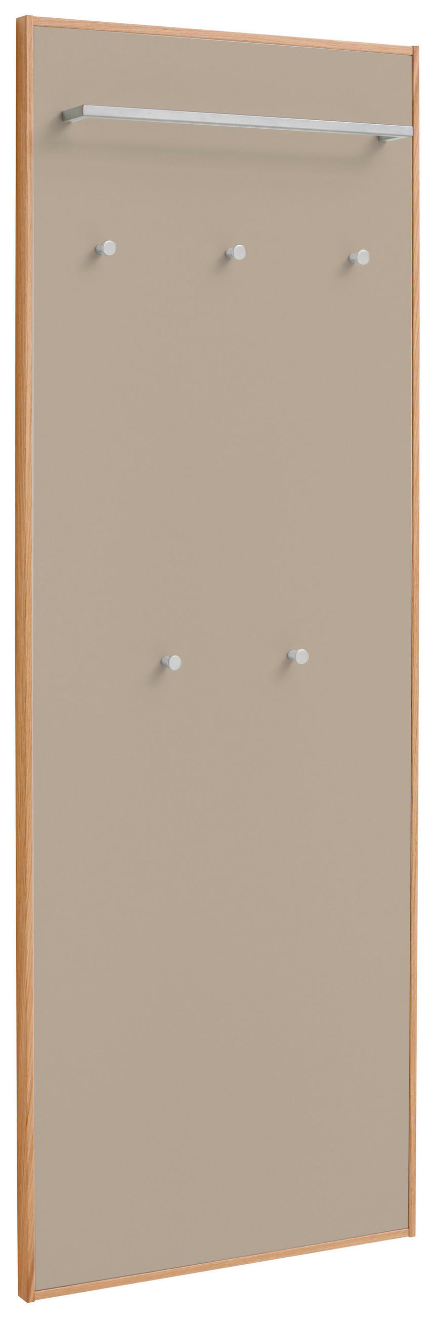 GARDEROBENPANEEL 60/170/10 cm - Sandfarben/Eichefarben, Design, Holz (60/170/10cm)