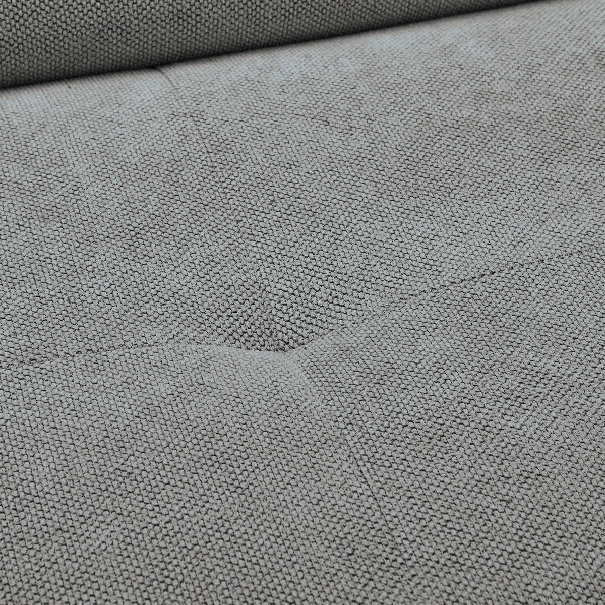 ECKSOFA in Webstoff Grau  - Schwarz/Grau, Design, Textil/Metall (235/280cm) - Hom`in