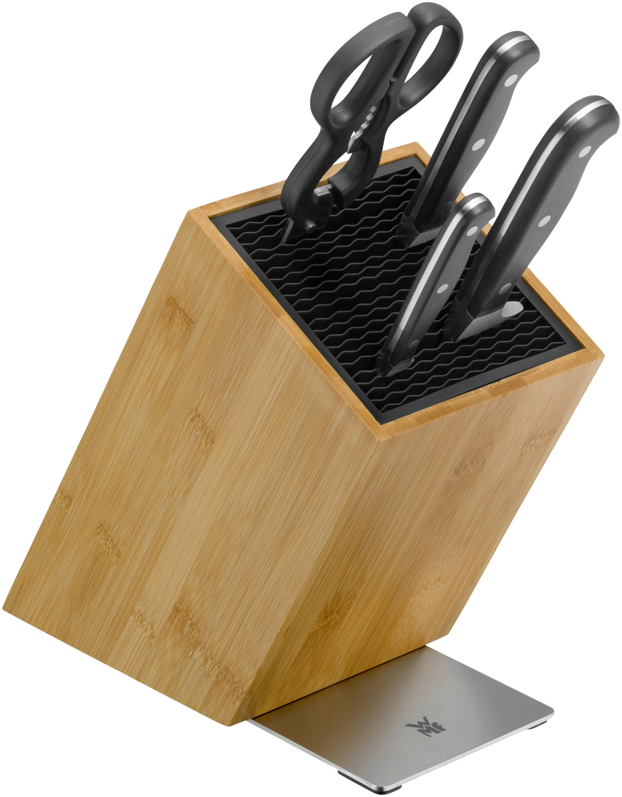 MESSERBLOCK 5-teilig  - Basics, Holz/Metall - WMF