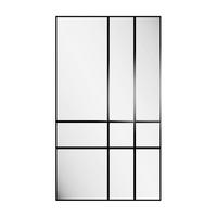 DEKOSPIEGEL    in rechteckig  - Schwarz, Basics, Glas/Holz (140/245/2.5cm)