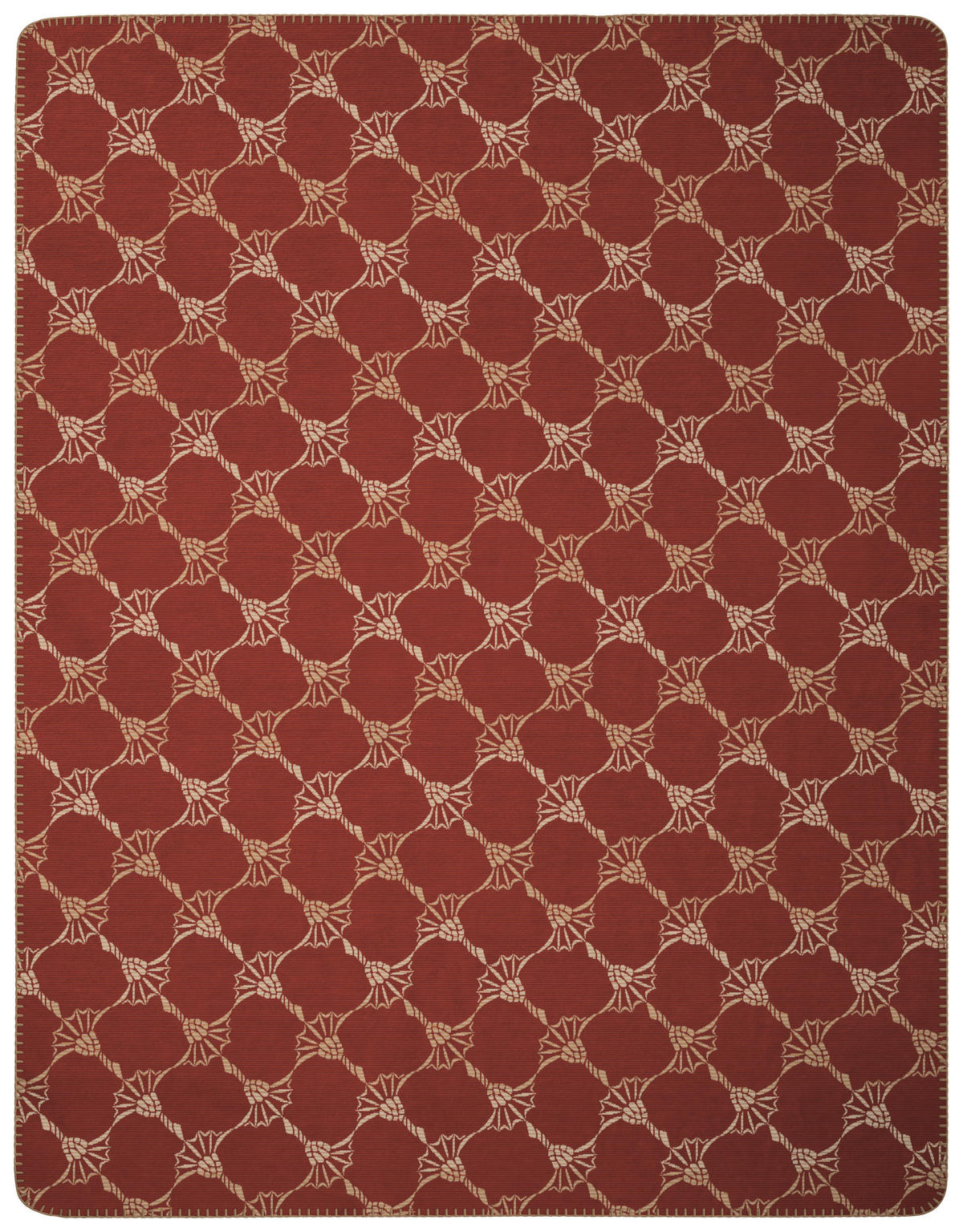 WOHNDECKE JOOP! FS 2026 150/200 cm  - Terracotta/Hellgrau, Basics, Textil (150/200cm) - Joop!