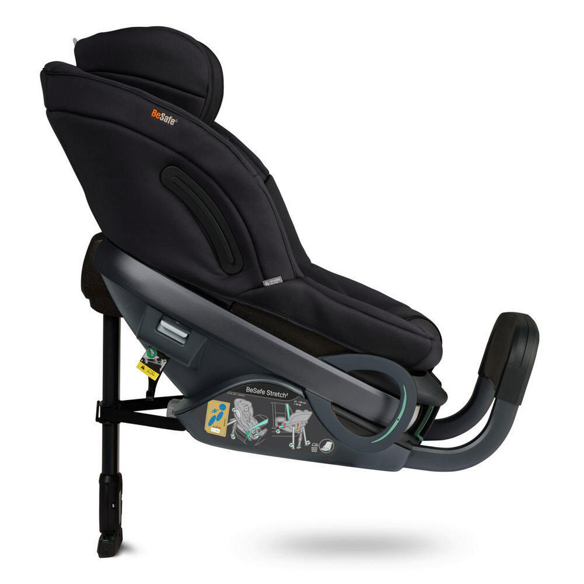 AUTO-SEDIŠTE ZA BEBE  Stretch²  - crna, Osnovno, tekstil/plastika (79/44/60cm) - Besafe