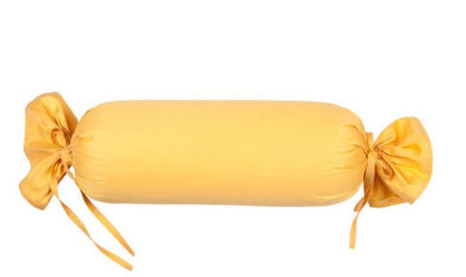 NACKENROLLENBEZUG GIACOMO 15/40 cm  - Bernsteinfarben, Basics, Textil (15/40cm) - Janine