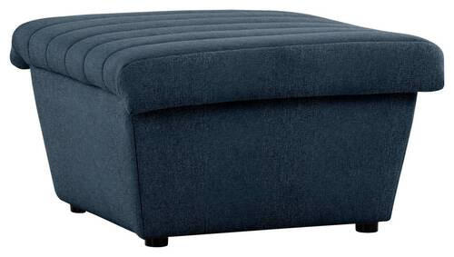 HOCKER Webstoff Dunkelblau - Schwarz/Dunkelblau, Design, Kunststoff/Textil (74/43/85cm) - LOOKS by W.Joop