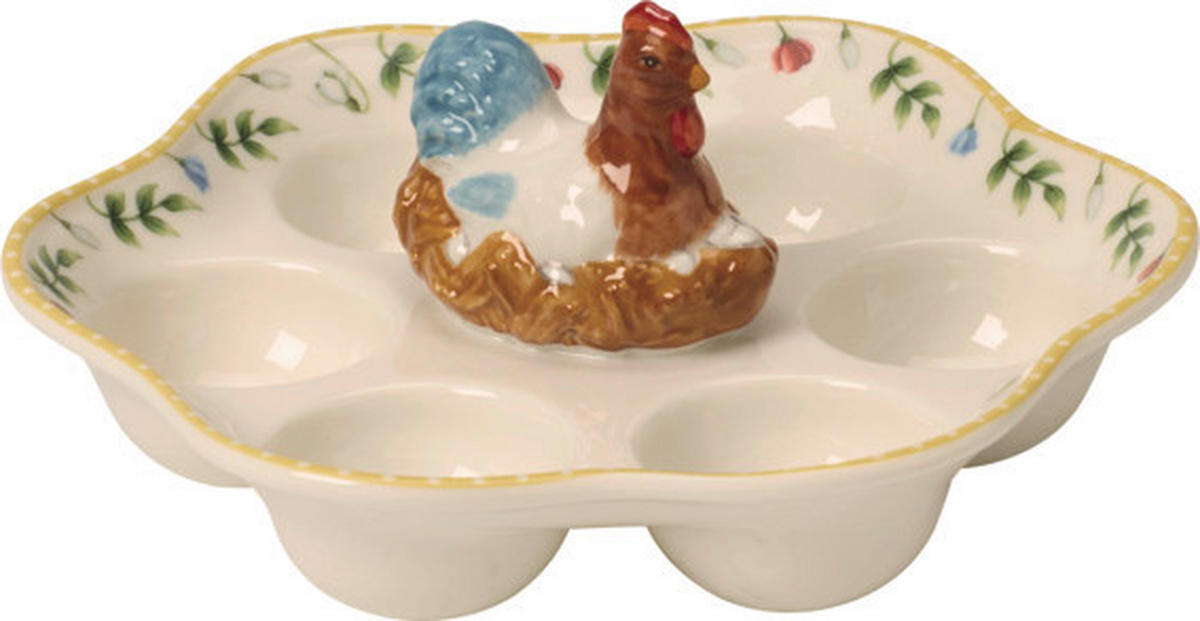 PODSTAVEK ZA JAJCE - večbarvno, Basics, keramika (20cm) - Villeroy & Boch