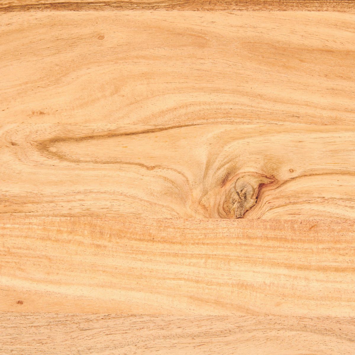 BARTISCH in Holz, Metall   - Schwarz/Akaziefarben, MODERN, Holz/Metall (80/105/80cm) - MID.YOU