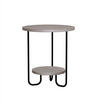 BEISTELLTISCH in Holzwerkstoff 40/40/45 cm  - Beige/Schwarz, Design, Holzwerkstoff/Metall (40/40/45cm) - Livetastic