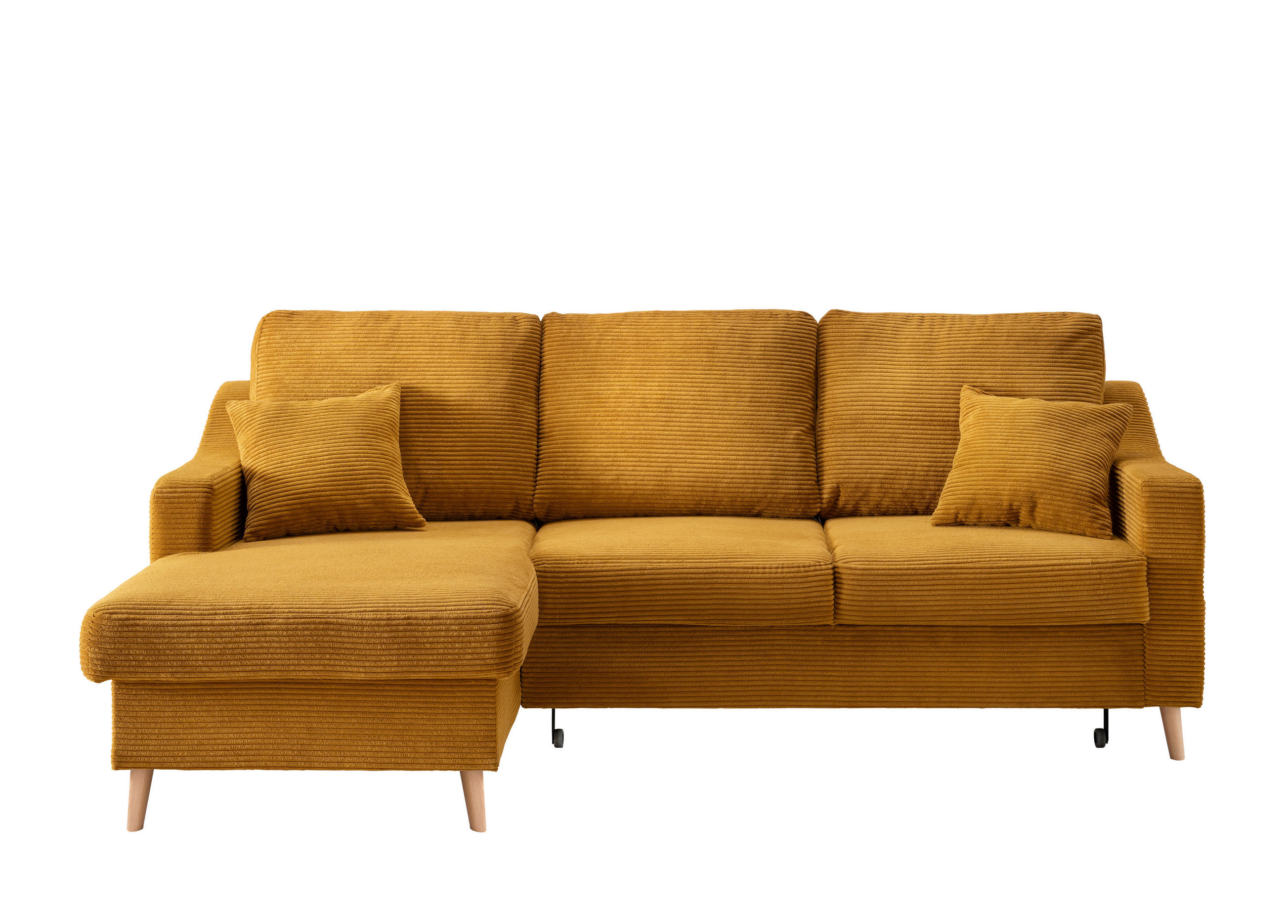 P & B Ecksofa Gold 228x150 cm
