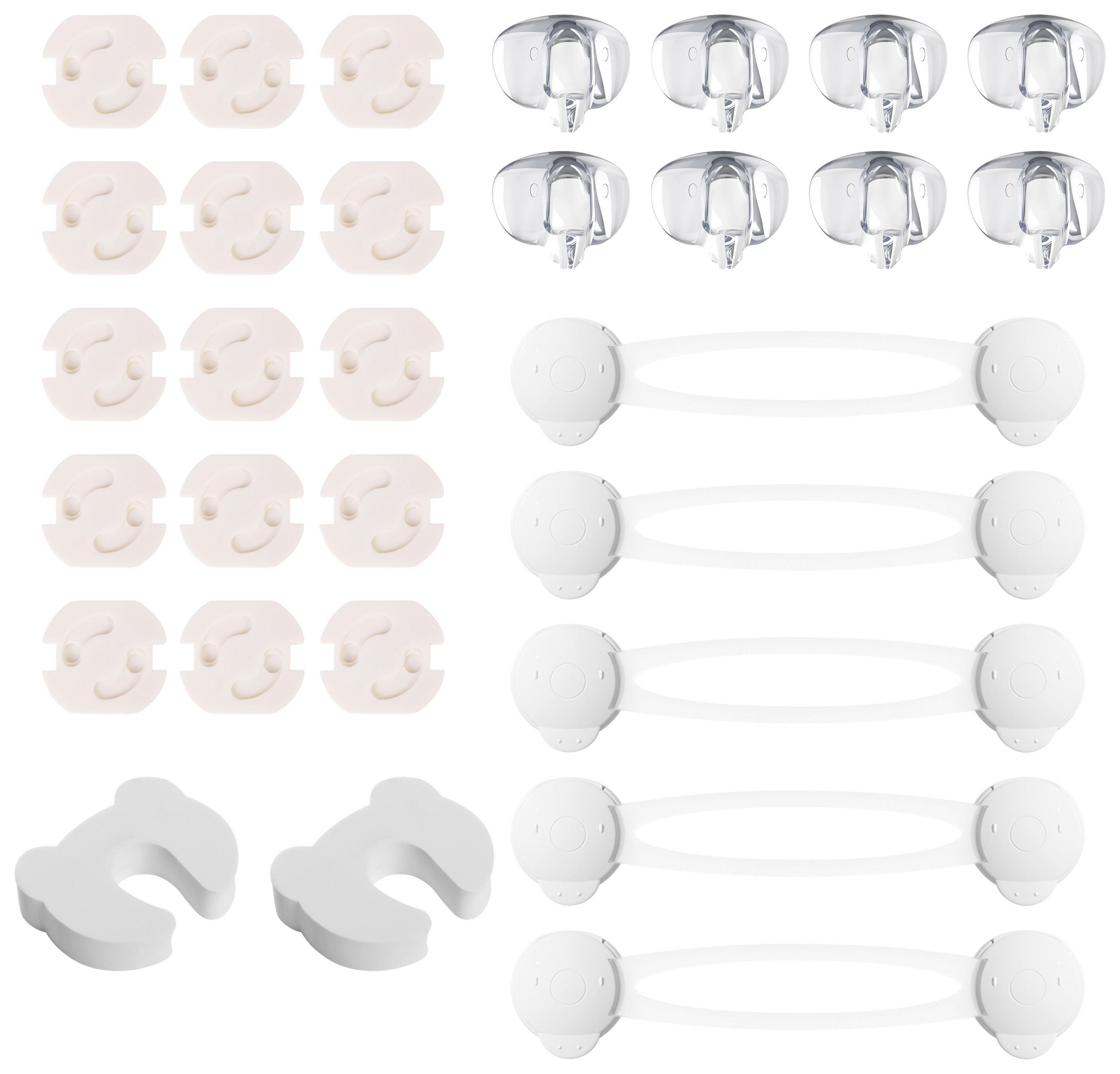 MULTISICHERUNG - Transparent/Creme, Design, Kunststoff - My Baby Lou