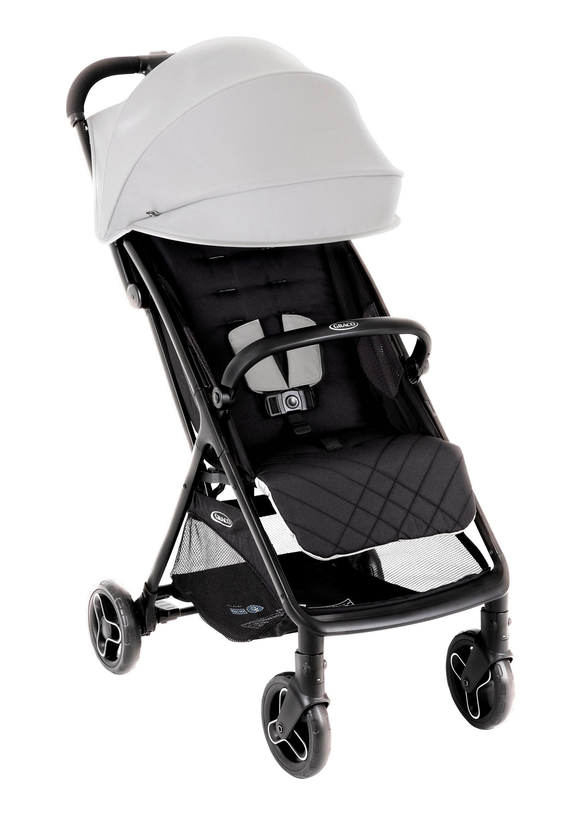 BUGGY MYAVO  - Schwarz/Grau, Basics, Textil/Metall (52/101.6/88cm) - Graco