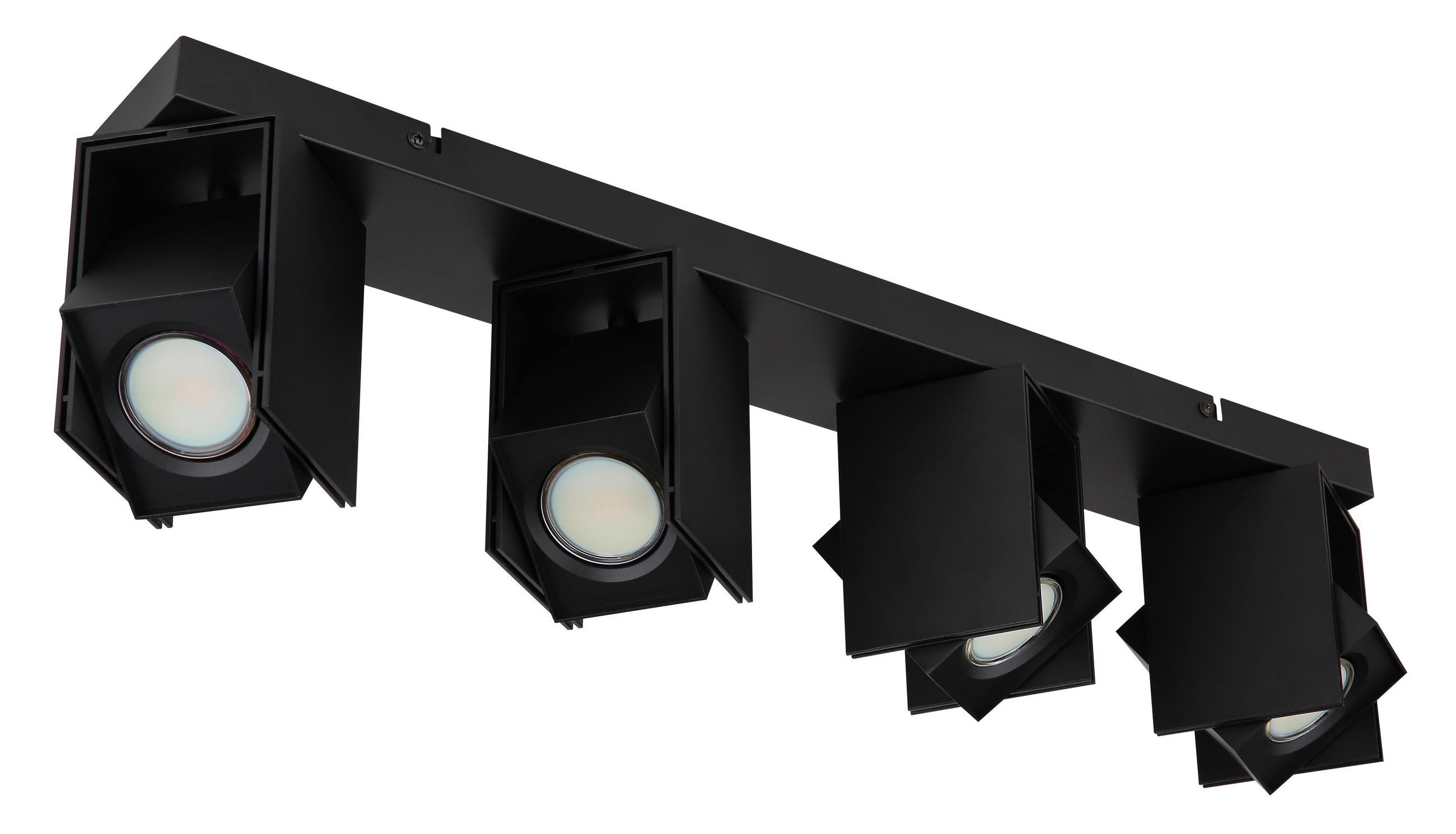 STRAHLER Rory 61,2/8,4/15,7 cm   - Schwarz, Design, Metall (61,2/8,4/15,7cm) - Globo