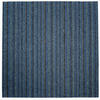 TEPPICHFLIESE Astra Stripe 586 50/50 cm in Blau, Grau  - Blau/Grau, Basics, Textil (50/50cm)