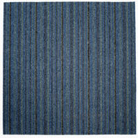 TEPPICHFLIESE Astra Stripe 586 50/50 cm in Blau, Grau  - Blau/Grau, Basics, Textil (50/50cm)