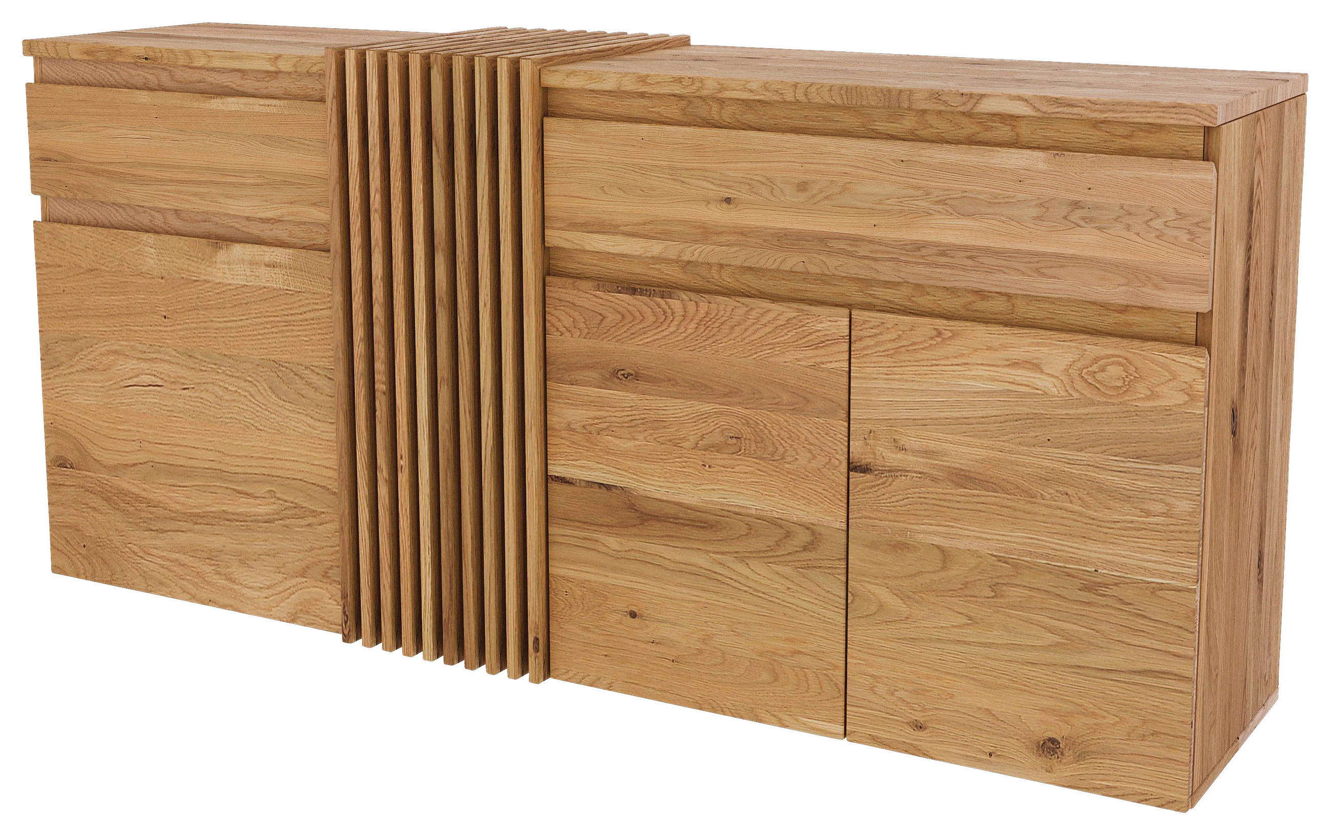TÁLALÓSZEKRÉNY 188.8/86.5/44 cm  - tölgyfa színű, Natur, fa (188.8/86.5/44cm) - Linea Natura