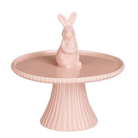 DEKOR ÁLLVÁNY - pink, Basics, kerámia (22.5/22.5/22.5cm)