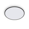 LED-DECKENLEUCHTE Ozziet 4,5/40/4,5 cm   - Schwarz, Basics, Metall (4,5/40/4,5cm)