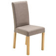 STUHL in Webstoff Textil - Taupe/Buchefarben, KONVENTIONELL, Holz/Textil (44/92/57cm) - Carryhome