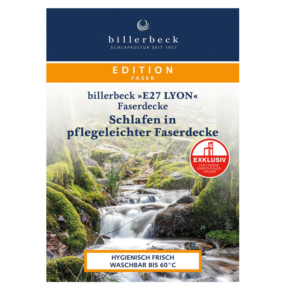 GANZJAHRESDECKE E27 LYON UNO   135/200 cm   - Weiß, KONVENTIONELL, Textil (135/200cm) - Billerbeck