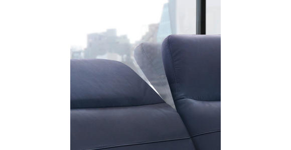 ECKSOFA inkl. Funktionen Ronald Schwarz Echtleder, Kombination Echtleder/Lederlook Lederlook  - Schwarz, Design, Leder/Kunststoff (269/164cm) - Xora