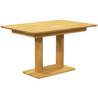 ESSTISCH Eiche vollmassiv rechteckig Eichefarben  - Eichefarben, KONVENTIONELL, Holz (130-180/90/75cm) - Linea Natura