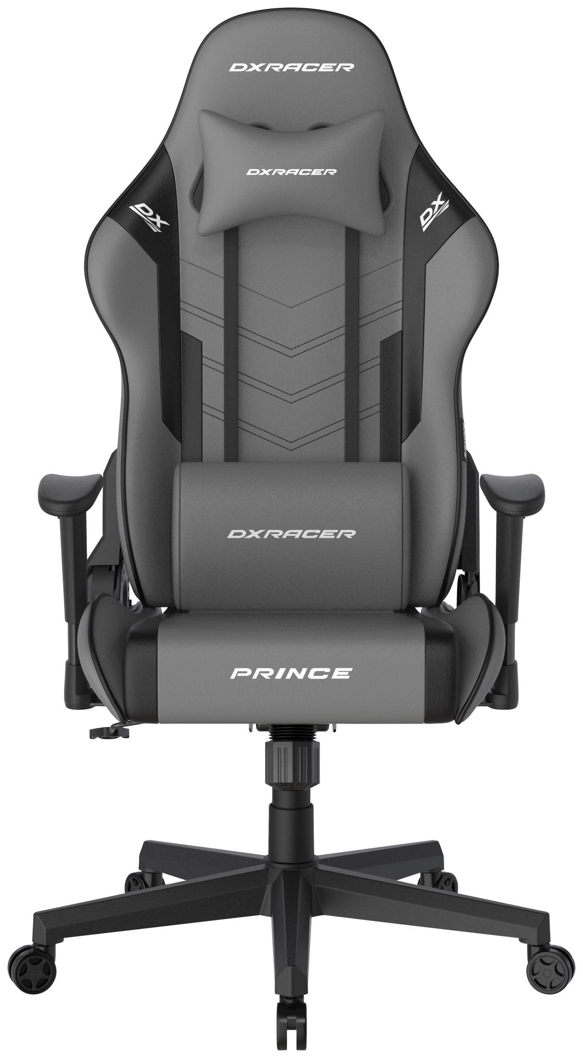HERNÍ ŽIDLE, šedá, černá - šedá/černá, Moderní, textil/plast (67/126/67cm) - Dxracer