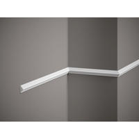 ZIDNA DEKORACIJA     200/1/2,2 cm      - bijela, Basics, plastika (200/1/2,2cm)