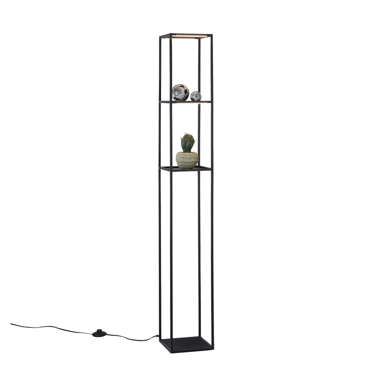 LED SVJETILJKA PODNA Contura  - crna, Lifestyle, metal/plastika (20/20/140cm)