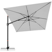 AMPELSCHIRM 280x280 cm Anthrazit  - Anthrazit/Hellgrau, Basics, Textil/Metall (280/280cm) - Doppler