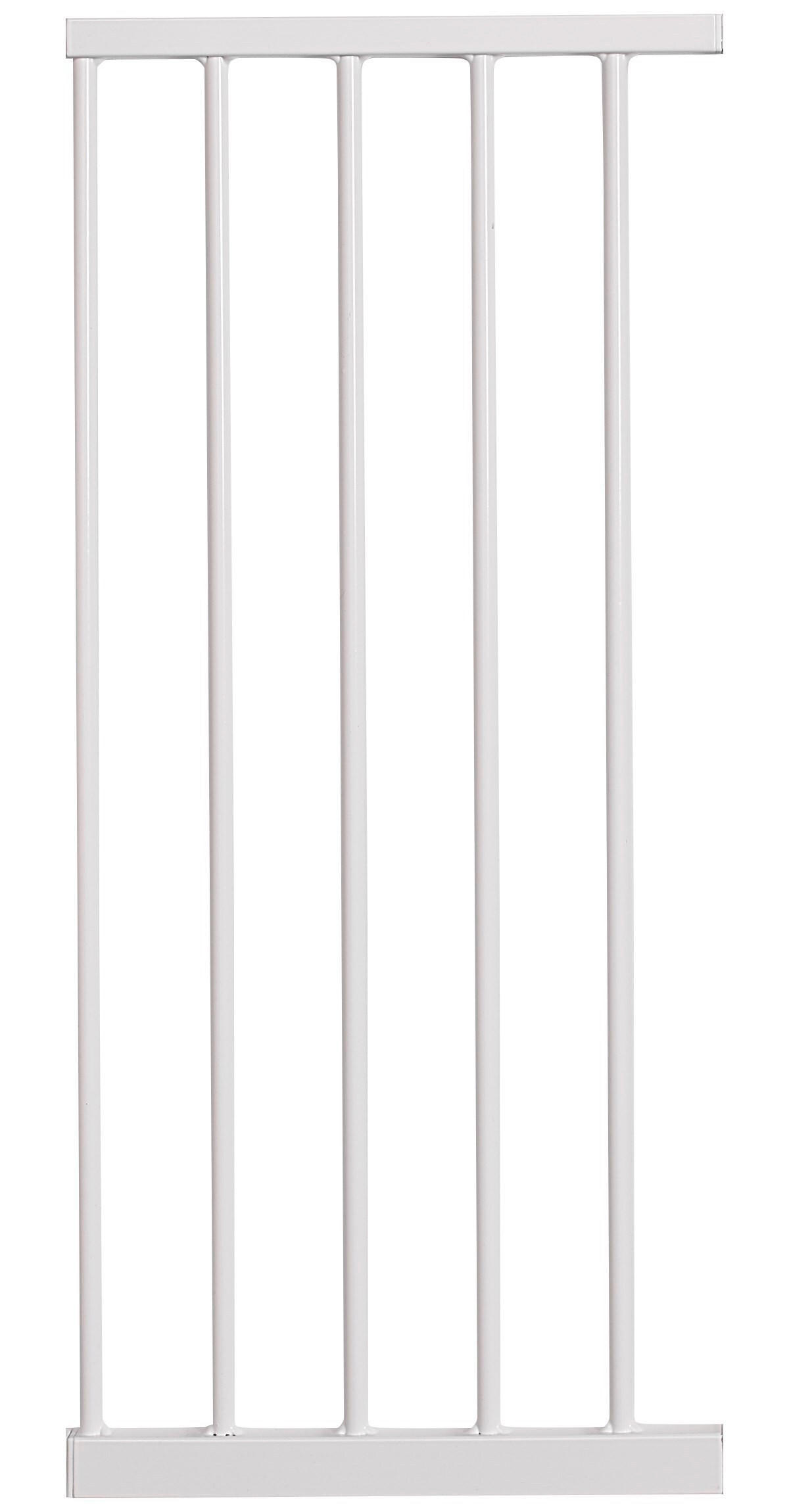 SCHUTZGITTERVERLÄNGERUNG 32/72 cm  - Weiß, Basics, Metall (32/72cm) - Baby Dan