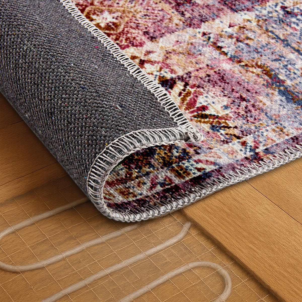 FLACHWEBETEPPICH 160/230 cm Piper Multicolor rechteckig  - Multicolor, Basics, Textil (160/230cm) - Astra