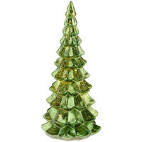 LED-DEKOLEUCHTE  - Grün, LIFESTYLE, Glas (15,00/15,00/33,00cm)