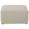 HOCKER Flachgewebe Creme  - Creme, Design, Kunststoff/Textil (75/45/75cm) - Max Winzer