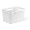 KOŠARA ZA REGAL  36/26,2/21,1 cm       - bijela, Basics, plastika (36/26,2/21,1cm) - Rotho