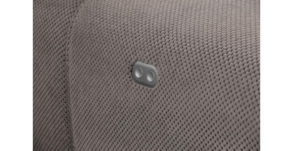 ECKSOFA in Velours Dunkelblau 236/326 cm - Schwarz/Dunkelblau, Design, Kunststoff/Textil (236/326cm) - Xora
