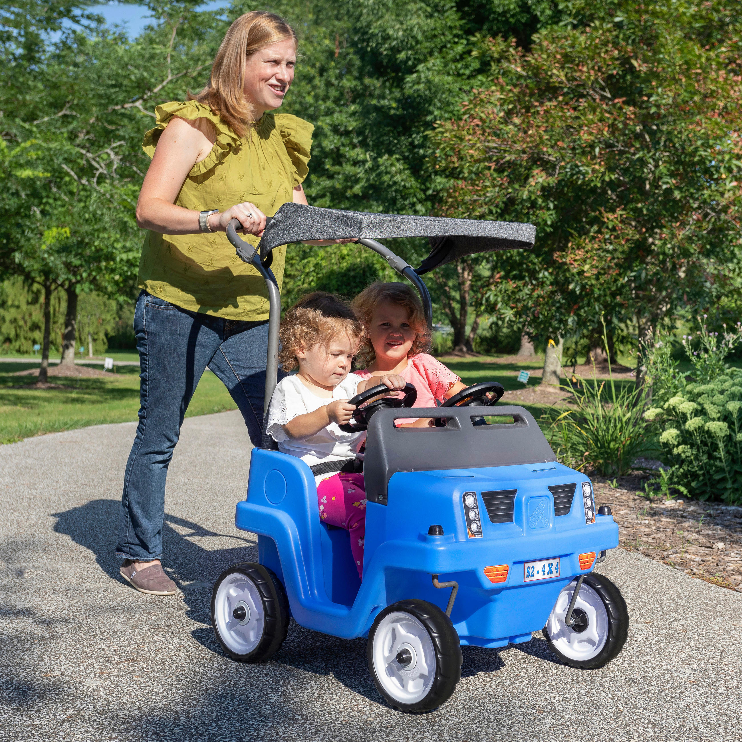 KINDERAUTO  - Blau, KONVENTIONELL, Kunststoff (63,5/99,1/88,9cm) - Ambia Garden
