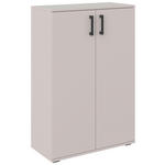 SCHUHSCHRANK  in 70/106/33,4 cm  - Kaschmir/Schwarz, KONVENTIONELL, Holzwerkstoff/Kunststoff (70/106/33,4cm) - Xora