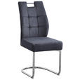 SCHWINGSTUHL  , Stoffauswahl  , Mikrofaser  ,  - Chromfarben/Grau, Design, Textil/Metall (45/97/59cm) - Carryhome