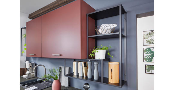 EINBAUKÜCHE - Grau, Design, Holzwerkstoff - Dieter Knoll