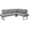 ECKBANK 280/174 cm  in Grau, Eichefarben  - Eichefarben/Grau, Design, Holz/Textil (280/174cm) - Dieter Knoll