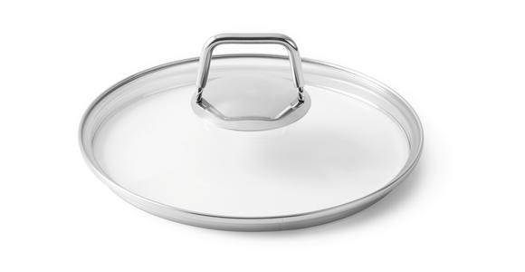 BRATENTOPF Perfect Cooking 2,4 l  - Klar/Edelstahlfarben, Basics, Glas/Metall (20/9,5cm) - Homeware Profession.