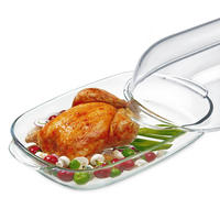 VAS PENTRU CUPTOR   - transparent, Basics, sticlă (8l)