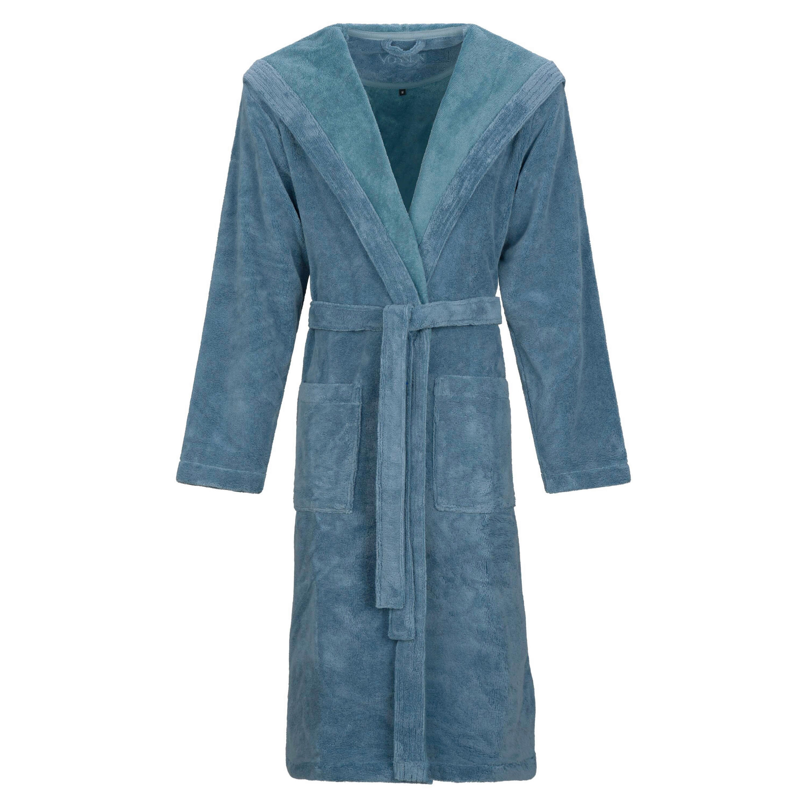 BADEMANTEL Lynn USM NOS Vossen Konfektion L Unisex  - Blau, Basics, Textil (Lnull) - Vossen