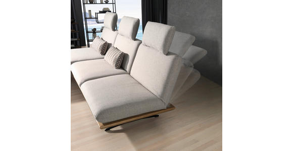 SCHLAFSOFA  in Grau  - Schwarz/Grau, Design, Holz/Textil (204/92/90cm) - Dieter Knoll