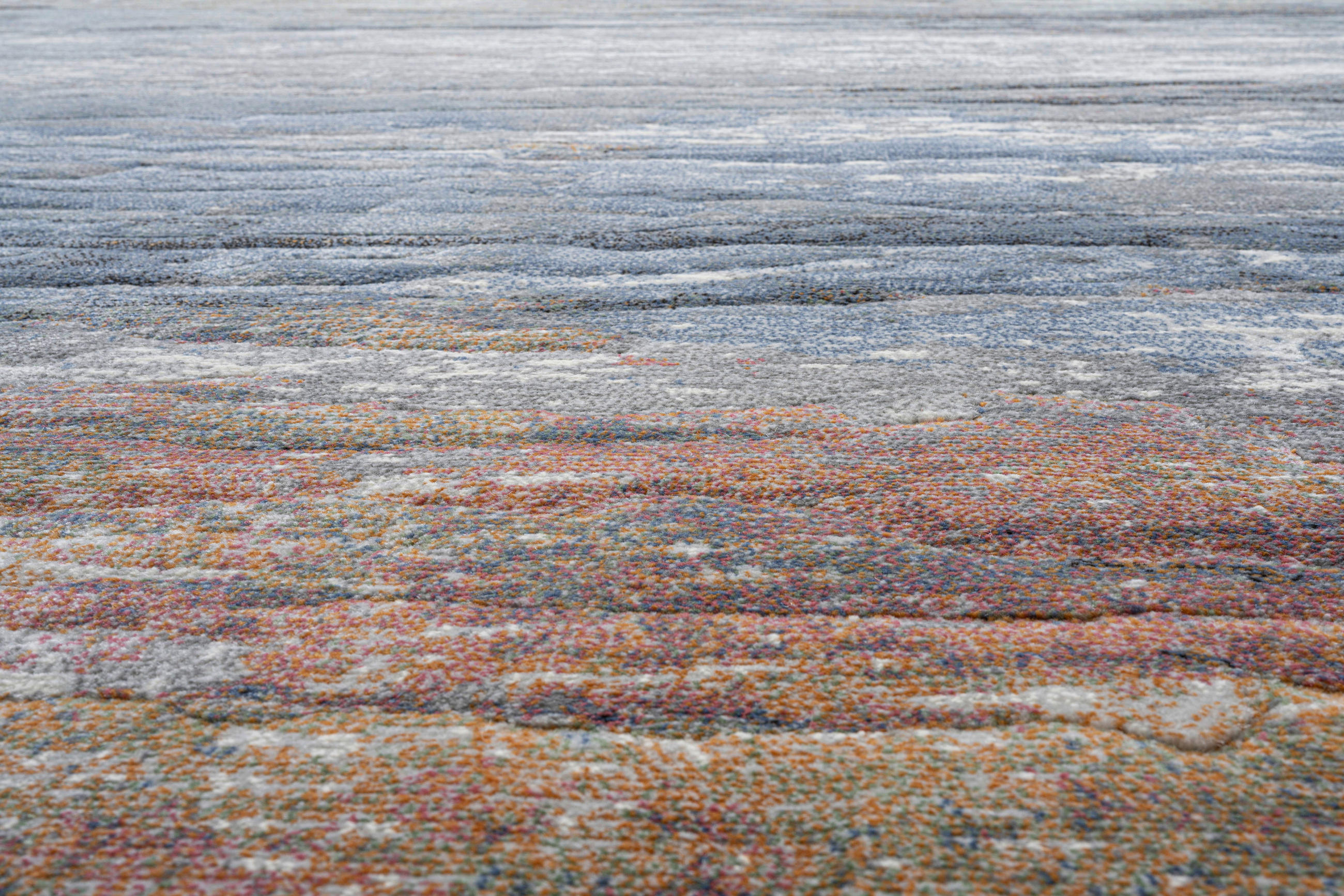 WEBTEPPICH 80/150 cm Argentum Multicolor  - Multicolor, KONVENTIONELL, Kunststoff/Textil (80/150cm) - Novel