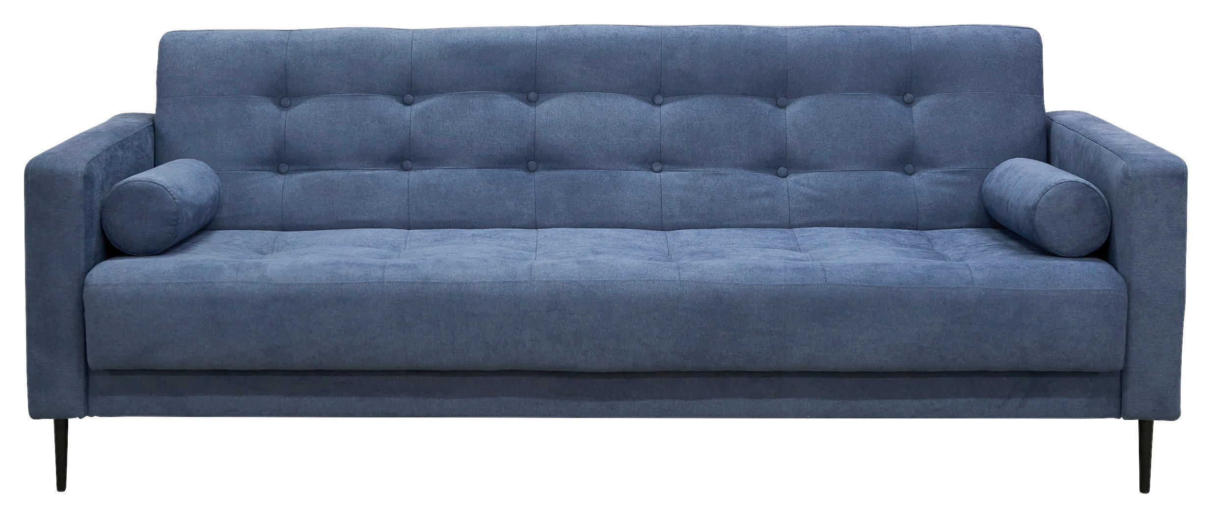 ROZKLÁDACÍ POHOVKA, textil, modrá - modrá/černá, Design, kov/textil (223/89/86cm) - P & B