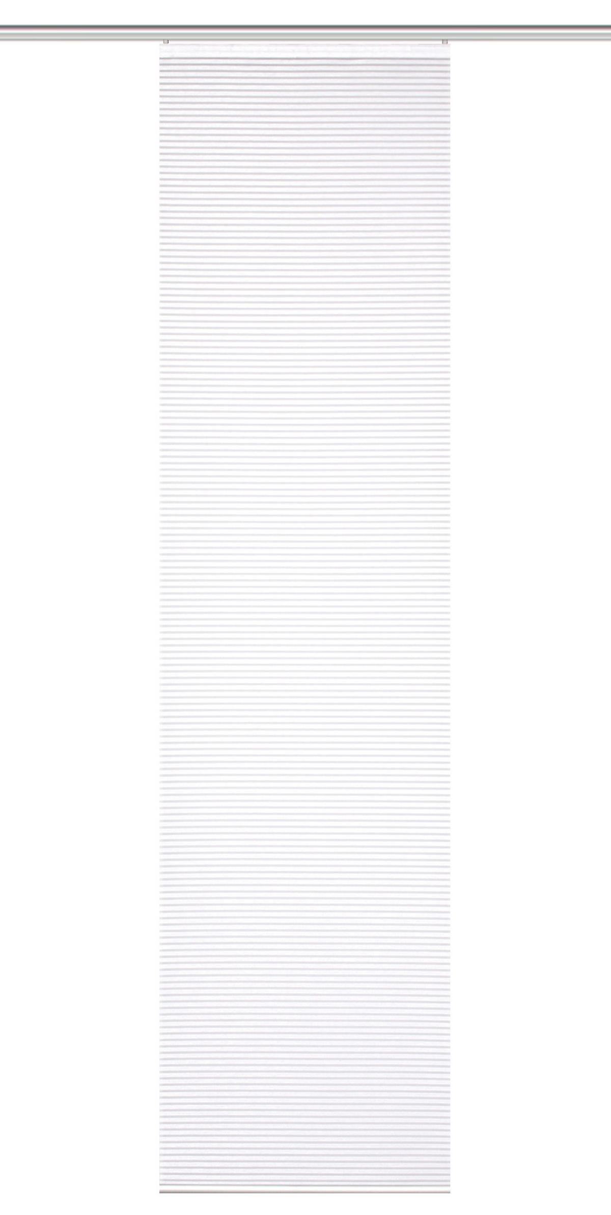 PANELOVÝ ZÁVĚS, 60/245 cm - bílá, Basics, textil (60/245cm)