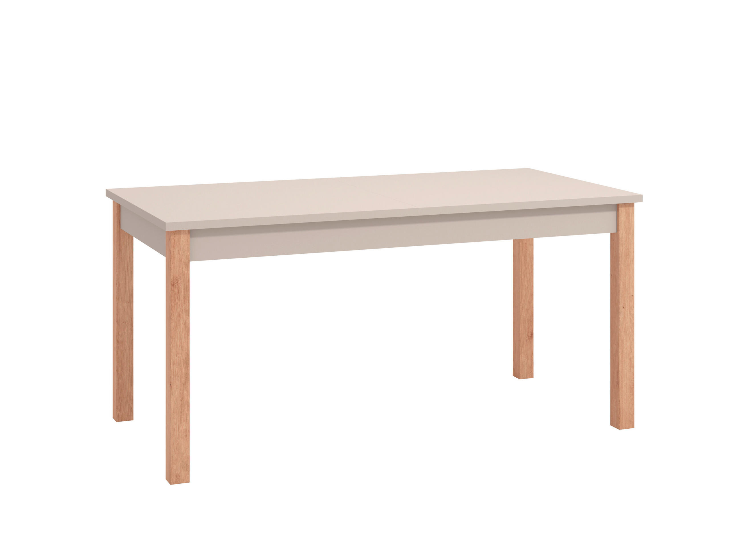 JÍDELNÍ STŮL - kašmírová/dub artisan, Basics, kompozitní dřevo (160/77/80cm) - Hom`in