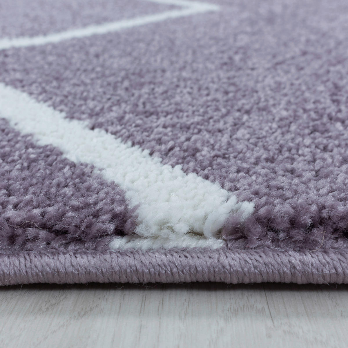 GOLVLÖPARE 80/250 cm Rio 4602 lila  - lila, Basics, textil (80/250cm)